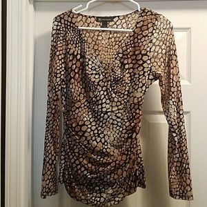 Long-sleeved blouse
